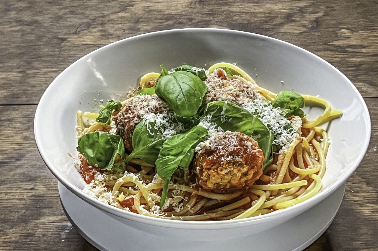 Turkey Meatballs and Spaghetti | A Comfort Food Recipe